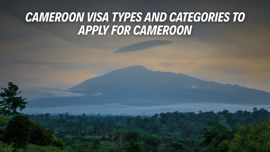 Cameroon Visa Types and Categories to Apply For